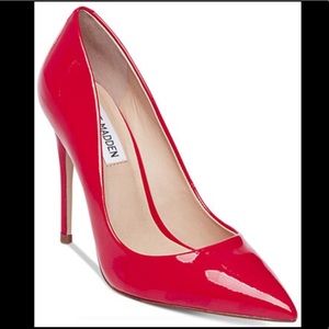 Steve Madden Red Proto Pump